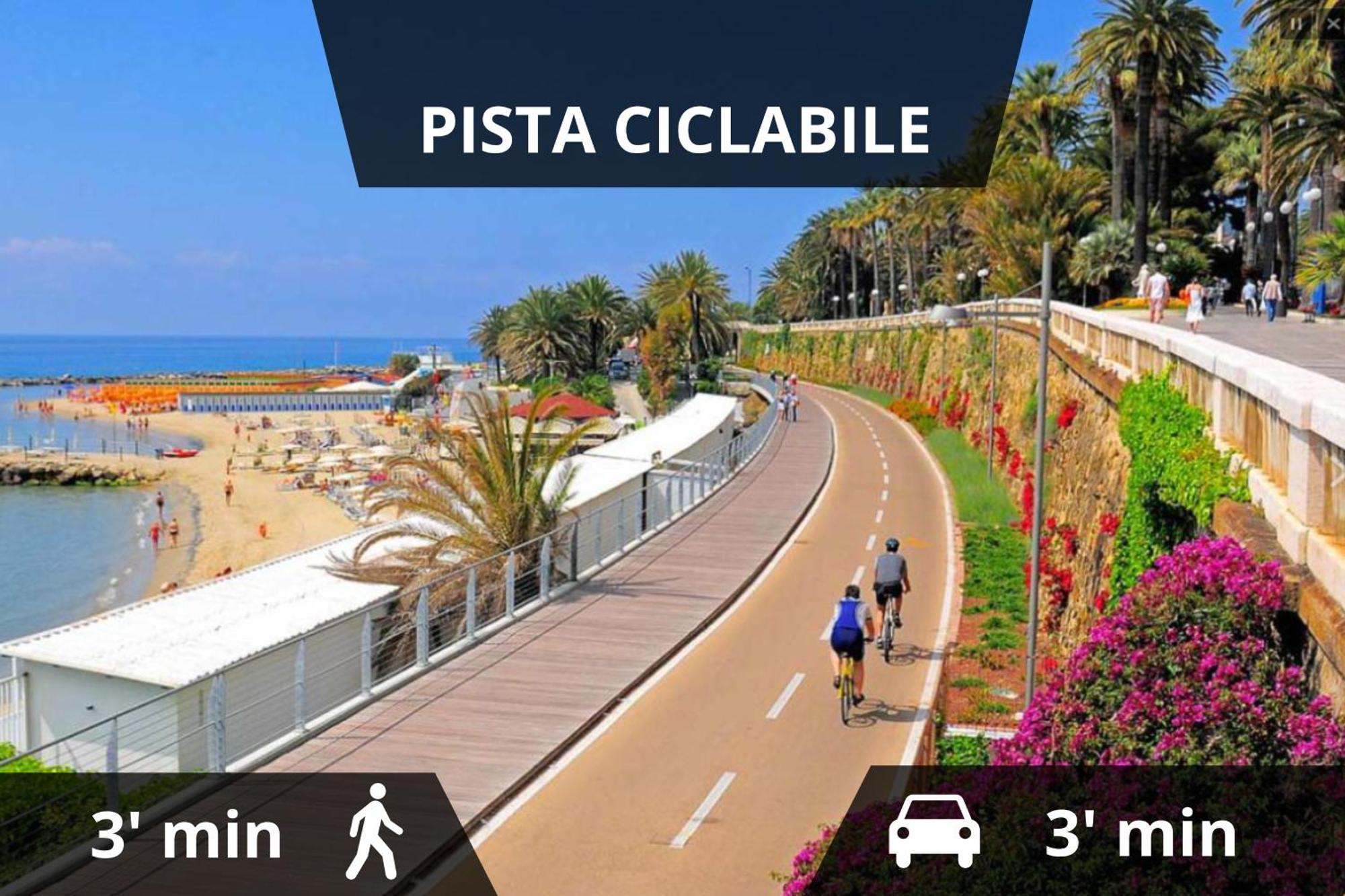 Ariston - Ciclabile Appartamento In Centro Al Mare Con Balcone Sanremo Exterior foto
